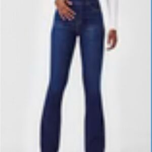 SPANX Dark Blue Flare Jeans
